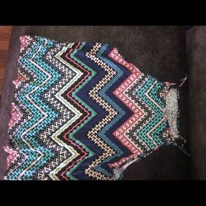 Multied colored crop top